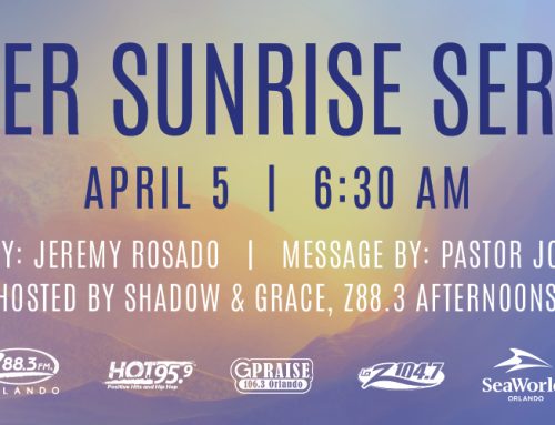 Event Review: Jeremy Rosado Leads Worship at Z88.3’s SeaWorld Easter Sunrise Service